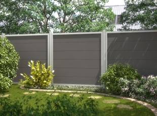 Design WPC Alu antraciet