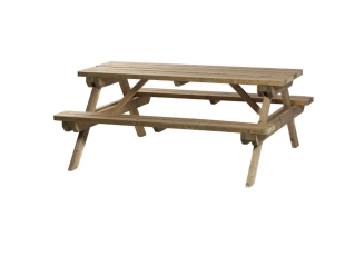 Rechthoekige picknicktafel grenen Nice (Vernafix)